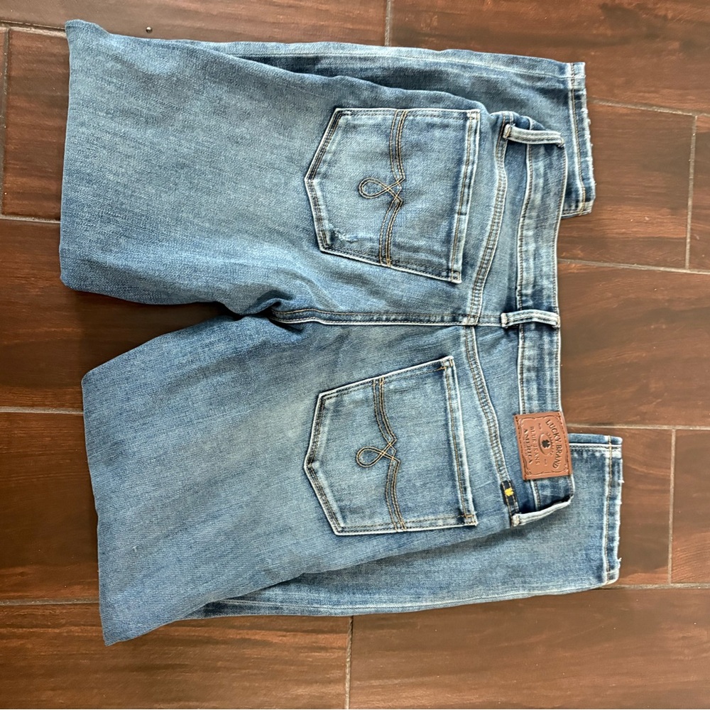 Lucky Brand Blue Straight Jeans Classic Style